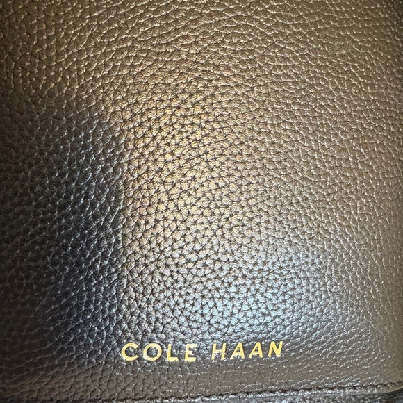 Cole Haan Black and Cream Leopard Backpack main image 5